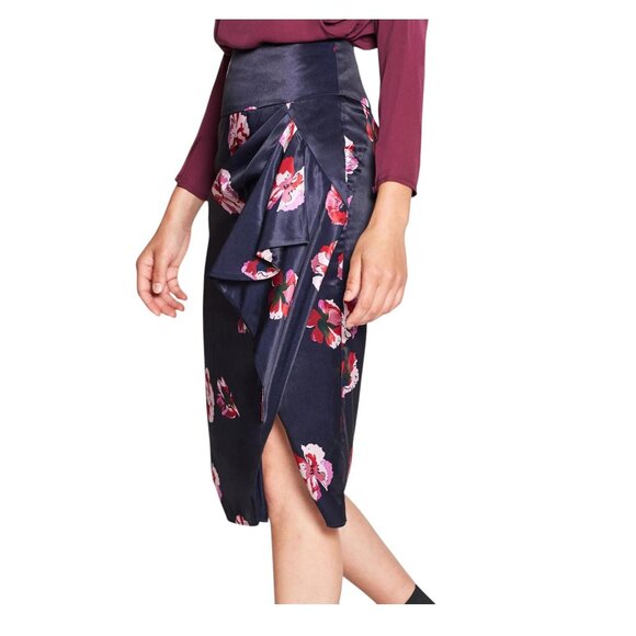 Joie Alphina Floral Faux Wrap Skirt Size 0 NWT - Picture 10 of 11